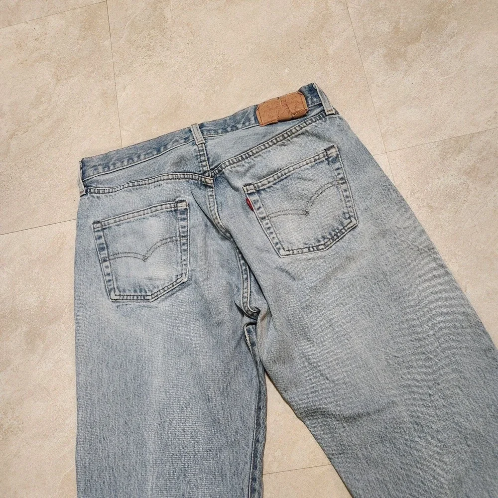 VTG 70s 80s Levis 501 501xx Selvedge Mens‎ 34x32 Button Fly Blue Denim Jeans